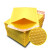 ANBOSON 标注为1个价格 黄色牛皮纸气泡袋服装快递袋气泡膜泡沫物流包装袋印刷信封袋 箱规发货 黄牛350*450mm 140个/箱