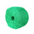 工邦达 尼龙绳绳子 绿色绑绳耐磨 塑料绳户外 绿色8毫米*100米