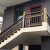 金特加户外楼梯铝合金扶手别墅中式镂空雕花铝艺扶手酒店楼梯扶手栏杆 仿木款