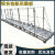 靠岸梯登乘梯船用平桥铝质舷墙梯码头梯子铝合金踏步式舷梯平板梯 铝合金船用跳板7米-U60