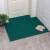 丝圈地垫入户门垫门厅地毯防滑防尘pvc垫子进户门脚垫可裁剪 黑绿色17mm中厚款 60*80cm