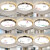 索亚达（suoyada）新中式led吸顶灯卧室灯2023年新款主卧房间书房餐厅阳台过道灯具 白-荷花50cm三色