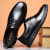 波图蕾斯皮鞋男士系带商务休闲鞋百搭正装鞋轻便舒适板鞋 7066 黑色 44
