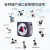 图谱电子目镜显微镜摄像头高清CCD工业相机生物金相体视拍照测量 索尼芯片830万像素USB2.0