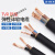 定制津达国标铜芯护套线2芯3芯软橡套电缆线RVV1.5 2.5 4 6平议价 3芯6平方(10米)