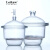 闲趣 玻璃真空干燥器皿罐mlΦ210/240/300/350/400mm玻璃干燥器实验室 变色硅胶500g/瓶