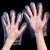者也 一次性PE手套厨房餐饮卫生隔离手套防水防护手套 透明手套1g