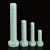 典南 绝缘螺杆塑料六角隔离杆尼龙内角螺栓螺丝汽车紧固件（定制） 水绿色FR4螺杆（M8*1000mm） 