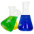boliyiqi 三角烧瓶 化学实验室加热玻璃锥形烧杯 100m(12个起订) 