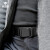 战术鸟（超薄贴身）夏季透气尼龙腰带 无铁防金属过敏塑料扣裤速干裤带 G20-黑色 115CM