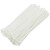 卡夫威尔 活口尼龙扎带园艺扎线带 可拆卸松口扎丝重复使用 7.2*250mm,白色50支装