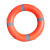  跃励工品 防汛救生圈 船用救生圈 海上救援便捷塑料游泳圈  泡沫救生圈  一件价