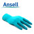 安思尔Ansell 92-600一次性丁腈手套防滑耐磨防水防化耐酸碱实验室实验电子车间厨房手套 绿色 L