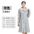 筑采（ZHUCAI）雨衣长款全身防暴雨风衣新时尚单人 灰色 XL