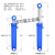 适用于定制沭露适用于定制液压油缸液压缸10吨20吨重型双向升降油顶液压油顶油压顶配件大全 100*60*800