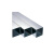 工孚 不锈钢方管 不锈钢管 304不锈钢材质 可定制 脚手架用钢材 单位：米 20*20*2mm 