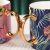 红景树 新婚欧式骨瓷咖啡杯马克杯套装陶瓷杯子生日礼物送闺蜜新人礼盒装伴手礼 猎豹丛林大喇叭水杯-绿色