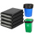 垃圾袋垃圾袋加厚黑色平口商用物业垃圾袋大号式垃圾袋 黑宽70x长80x厚3.8丝全新料=200
