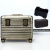 虹筠行李箱全铝拉杆箱全铝镁合金登机箱上开盖摄影机长箱密码行李箱20 黑色+内胆包 18寸