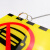 海斯迪克 HKL-269 亚克力私人车位牌 私家车吊牌送链条 专用车位 黄色卡槽款*30*18cm