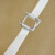 纤维打包带柔性聚酯纤维打包带柔性打包带捆绑带包装带手工动白色 32mm宽（250米卷）