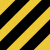 巴维斯 PVC安全警示胶带 黑黄斑马线车间地面5S标识彩色标识划线 黑黄 45mm（宽）*33米长 1卷