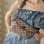 酷奇袋鼠（KUQIDAISHU）包包2023新款腰包时尚宽带单肩女包潮胸包腋下挂包小包 卡其色（K字母款