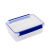 塑料保鲜盒级冰箱PP密封储物盒子商用冷冻密封储物带盖 816卡扣密封款 1.5L
