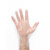 海斯迪克 HKqy-71 一次性乳胶手套 无粉检查橡胶防护手套 一次性TPE手套（M码） 