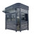 仕密达（SHIMIDA）不锈钢岗亭 长1.5米宽1.2米高2.7米 单位：个 货期20天