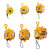 弹簧平衡器现货吊机自锁式悬挂拉力平衡吊助力器塔式弹簧平衡 EW140120140kg1.5米810