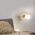 欧普锐2024年新款床头壁灯卧室简约现代轻奢墙灯灯具床头灯护眼墙 流年长+金色 三色变光