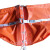 省之优pvc围固体浮子式橡胶围油栏轻型快速接头拦油带 桔红色PVC-450（10米起批）