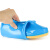 上海牌 301 女士高筒雨靴 防水鞋PVC户外雨靴可拆卸棉套 紫色38码