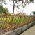 甜苗苗不锈钢仿竹护栏农村菜园花园铝合金篱笆景观隔离栏杆栅栏护栏围栏 1.8米高