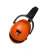 3M隔音耳罩1436噪音耳罩 折叠式设计可调高度28db可搭配降噪耳塞 红色 5副装