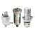空压机自动排水阀气泵气动排水器储气罐油水分离器AD402-04 AS6D AD-5带一只PC10-G04