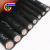 RVVP1芯10平方无氧铜多股软丝国标 电源屏蔽电缆线 黑色 10m x 1芯 x 10平方毫米