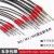 USAMR 光纤传感器漫反射带凸管同轴光纤探头 同轴多芯光纤FRS-610-S15 (M6反射15MM长凸管)