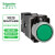施耐德 平头带灯按钮常开 AC220V φ22 弹簧复位 1NO XB2BW33M1C绿色（单位：个）