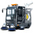 驾驶式扫地机工业工厂封闭电动扫地车车间物业道路环卫商用清扫车 SWJZL470 48V120A