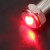 6mm8mm金属指示灯LED带线电源防水信号灯红黄蓝绿白色12V24V220V 红色 3V  弧面  8mm