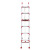 邦道尔铝合金伸缩梯子升降梯子加固加厚直梯单面户外工程抽拉梯 2.0毫米厚6米伸缩直梯(加固)