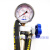 定制适用氮气充气工具 剪板机充气工具CQJ-25 16 40液压蓄能器充 CQJ-16MPA_耐震压力表