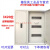 电气柜 双层门总控加空开漏电配电箱 照明动力电气柜C45 100A总控 3X20位(650x720x150)