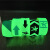 乐子君 夜光胶带自发光贴条防滑警示地贴楼梯台阶通道蓄光荧光反光胶带 夜光【绿色箭头标】5厘米 X 10米