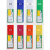 SDFFKOS超市价格条货架标签卡条标签牌塑料玻璃卡条标价条透明价签条粘贴 透明1米长*3厘米宽