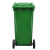 兰诗（LAUTEE）LJT2207 绿色120L加厚户外桶 大号物业环卫垃圾桶