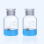 化科  带刻度广口试剂瓶   磨砂广口试剂瓶   白大口 125ml/个