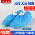 采易乐 一次性CPE鞋套 实验室防尘鞋套  蓝色2克100只/包09435